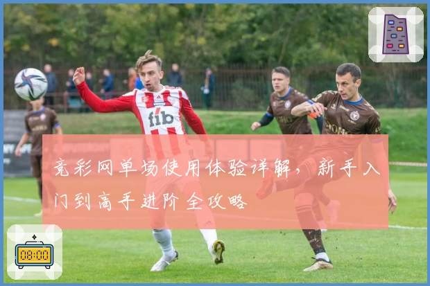 竞彩网单场使用体验详解,新手入门到高手进阶全攻略